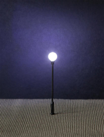 Faller 180104 -  LED-Parkverlichting, bolvormige opzetlampen, koud wit, 3 stuks  (HO)