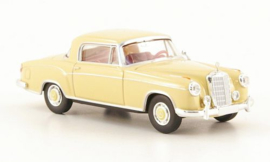 Brekina Starmada 13501 - Mercedes 220 S Coupe (W180 II), beige, zonder omkarton (HO)