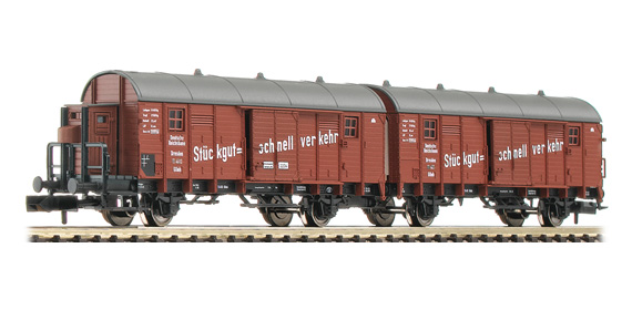 Fleischmann 830605 - Type Glleh “Dresden” (goederenwagenset) (N)