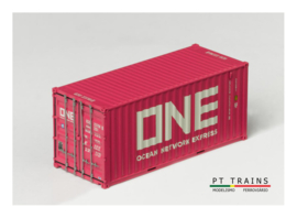 PT Trains 820030.1 - Container 20' ONE/Global (HO)