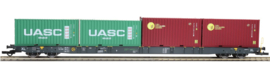 Igra 96010061 - MFD-Rail, Containerdraagwagen Sggnss (HO)