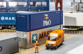 Faller 180843 - 40' Hi-Cube container P&O (HO)