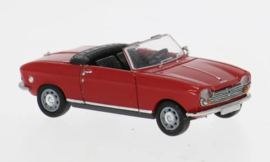 Brekina 29175 - Peugeot 204 cabriolet 1967, rood (HO)