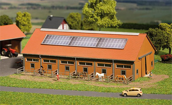 Faller 232364 - Agrarisch bedrijf - Stallen (N)