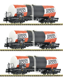 Fleischmann 6660073 - ÖBB, 3-dlg. ketelwagenset (N|DC)