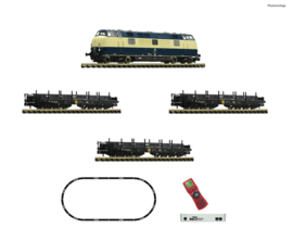 Fleischmann 931902 - DB, Digitale z21 start set: Diesellocomotief BR 221 met goederentrein (N|DCC)