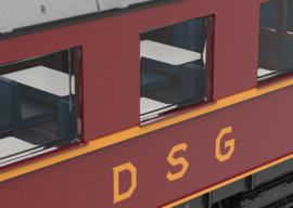 Märklin 42529 - DB, Set sneltreinrijtuigen van standaardtype 1928 t/m 1930 (HO)
