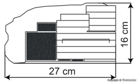 Kibri 38536 - Kolenhandel (HO)