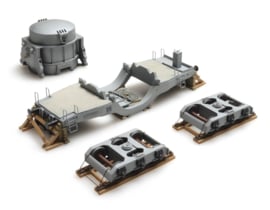 Artitec 487.801.84 - Lading: ruwijzer pannenwagen (H0)