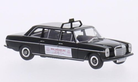 Brekina Starmada 91350 - Mercedes 220 D Lang (V115), zwart, Taxi (D) / Wulsch, 1968 (HO)