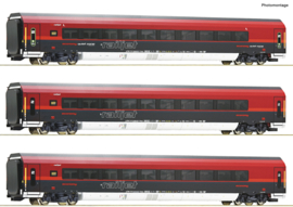 Roco 74040 - ÖBB, 3-delige set Railjet (HO)