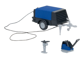 Faller 180693 - Bouwvakker met compressor (HO)