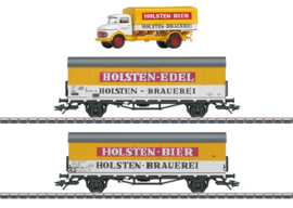 Märklin 46172 - DB, Set bierkoelwagens "Holsten" (HO)