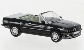 PCX87 870446 - BMW Alpina C2 2,7 Cabriolet, zwart/Dekor 1986 (HO)
