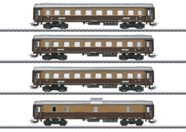 Märklin 40360 - FS, set sneltreinrijtuigen "tin plate" (HO|AC)