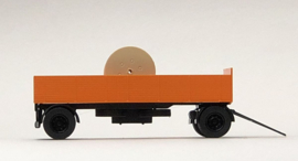 VK modelle 62310 - bovenleidingbouw, laadbak met trommel, bouwpakket (HO)