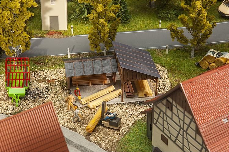Faller 180498 - Opslagplaatsen voor hout (HO)