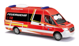Busch 52625 - Mercedes-Benz Sprinter lange wielbasis, brandweer Kühlungsborn  (HO)