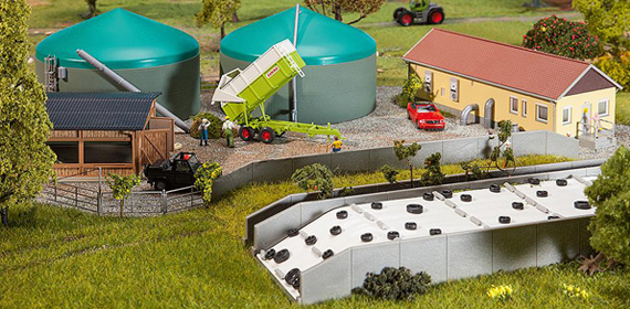 Faller 130468 - bunkersilo met kuilvoer (HO)