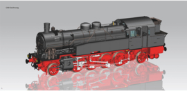 Piko 50650 - DB, Stoomlok BR 93.0 (HO|DC)