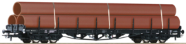 Roco 76792 - NS, rongenwagen beladen met buizen (HO|DC)