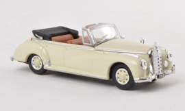 Ricko 38327 - Mercedes 300c (W186) Cabriolet, beige, 1955 (HO)