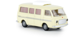 Brekina 34407 - Fiat 238 Camper "Weinsberg", licht ivoor. (HO)