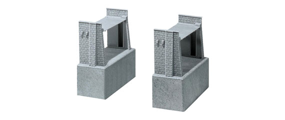 Faller 120489 - Bruggenhoofdset (HO)