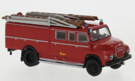 Brekina 45100 - MAN 450 HA LF 16, rot/schwarz, 1965 (HO)