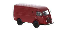 Brekina 14651 - Renault Goelette, donkerrood 1950 (HO)