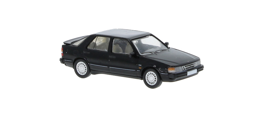 PCX 870191 - Saab 9000 CC Sedan, zwart (HO)
