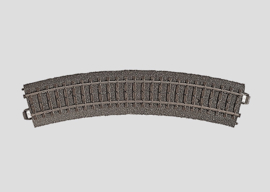 Märklin C-rail 24130 - Gebogen railstuk R360 mm - 30° (HO)