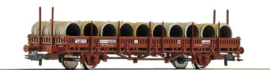 Roco 66784 - RENFE, rongenwagen beladen met rollen draad (HO|DC)