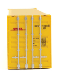Walthers 949-8560 - 45' CIMC Container, DHL (yellow, red) (HO)