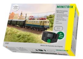 Minitrix 11132 - DB, digitale startset "personentrein" (N|DCC sound)