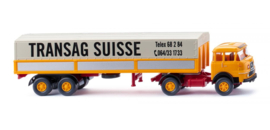 Wiking 051503 -Krupp 806, oplegger/trekker "Transag Suisse" (HO)