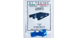 PT trains 210100.2 - 10 europallets, blauw (HO)