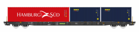 Igra 96010062 - Railrelease, Containerdraagwagen Sggnss (HO)