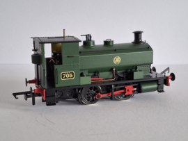 Hattons H4-AB14-002 - GWR, Andrew Barclay Sons & Company 0-4-0ST 14" (OO|DC)