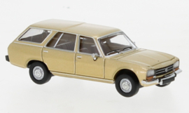 PCX87 870351 - Peugeot 504 Break, goud, 1978 (HO)