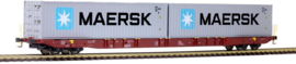 Igra 96010034 - Metrans, Containerdraagwagen Sggnss (HO)