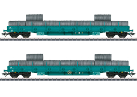 Märklin 47107 - Trenitalia, Set lageboordwagens Res (HO)