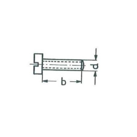 Märklin E785310 - Cilinderschroef M3x16 mm, kop 5,5 mm, zwart (1 stuks)