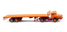 Wiking 055409 - Faun trekker oplegger combinatie (HO)