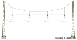 Viessmann 4363 - Dwarsverbinding voor 4 sporen (N)