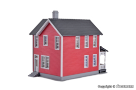 Kibri 38840 - Zweeds huis, rood (HO)
