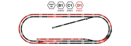 Fleischmann 919012- Railset D1