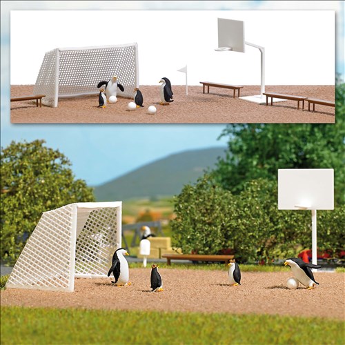 Busch 7926 - Penguins Ball Game (HO)