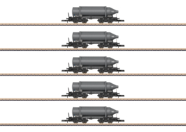 Märklin 82092 - DB, Set carbidflessen wagons.(Z)