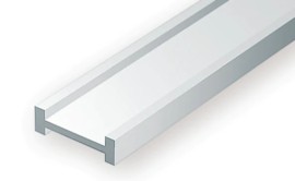 Evergreen 272 - 080" (2.0mm) OPAQUE WHITE POLYSTYRENE I-BEAM
